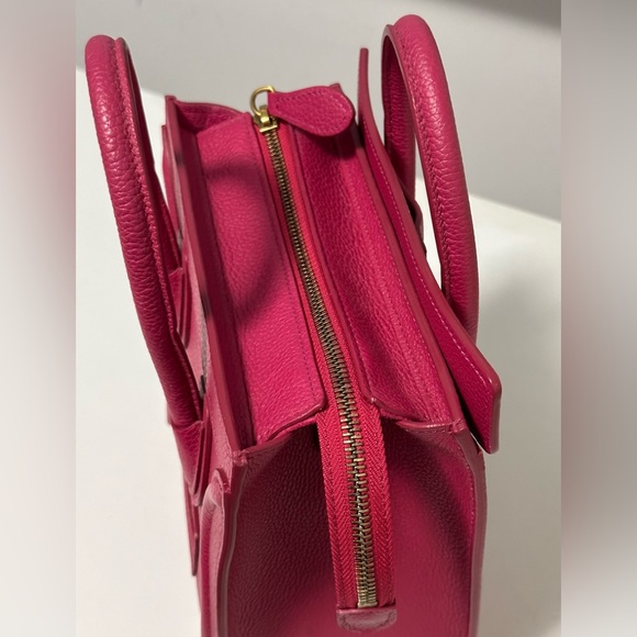 Celine Nano Luggage Bag- neon pink - Picture 12 of 12